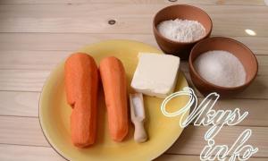 Μπισκότα καρότου διαίτης: νόστιμη συνταγή
